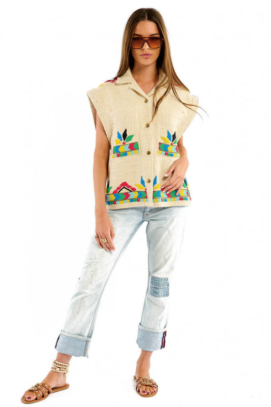 WILD - Jacket Ezekiel - White