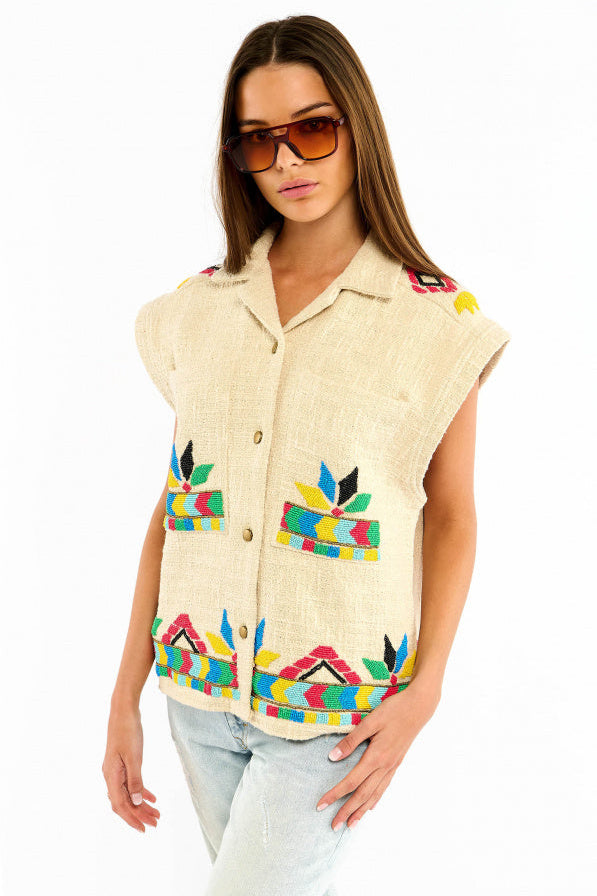 WILD - Jacket Ezekiel - White