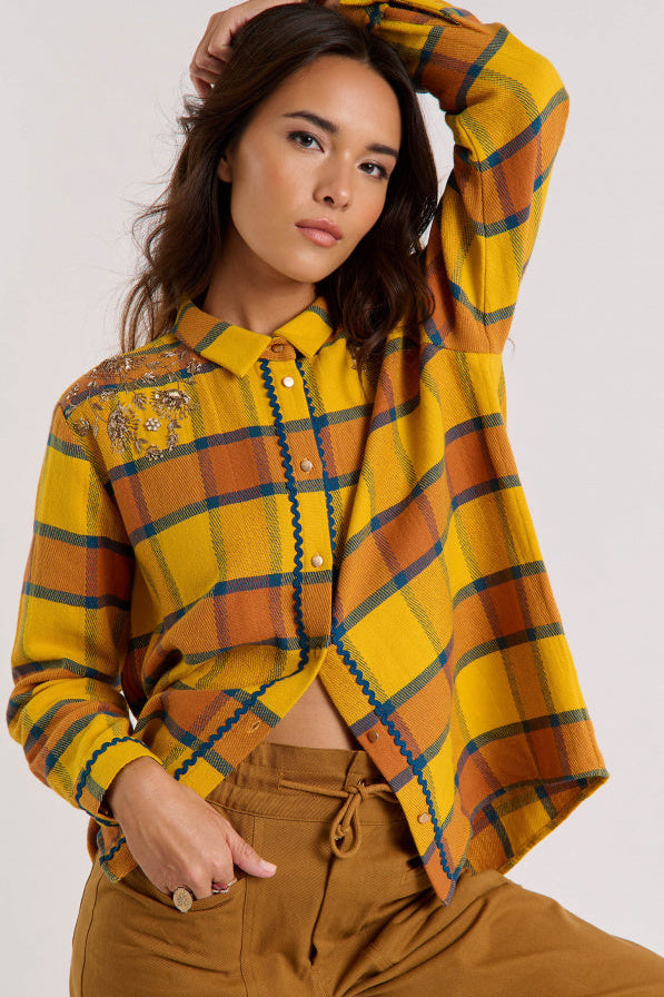 WILD - Shirt Gael - Yellow