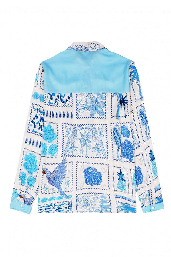 WILD - Shirt Julio - Blue