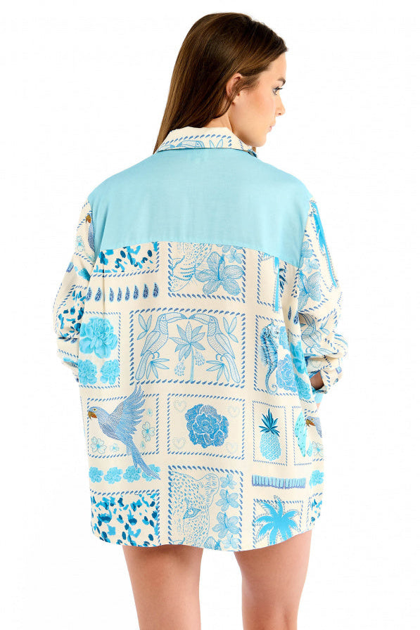 WILD - Shirt Julio - Blue