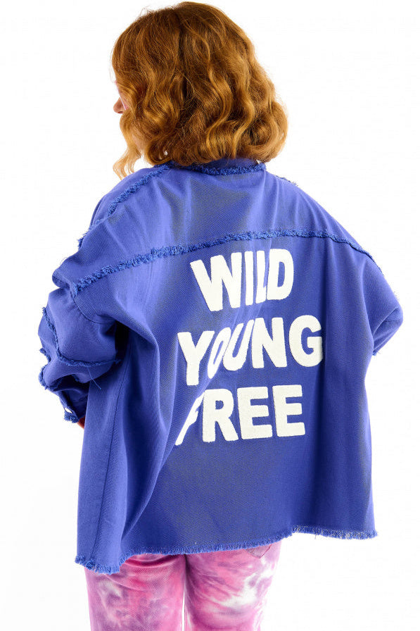 WILD - Jacket Jysko - Blue