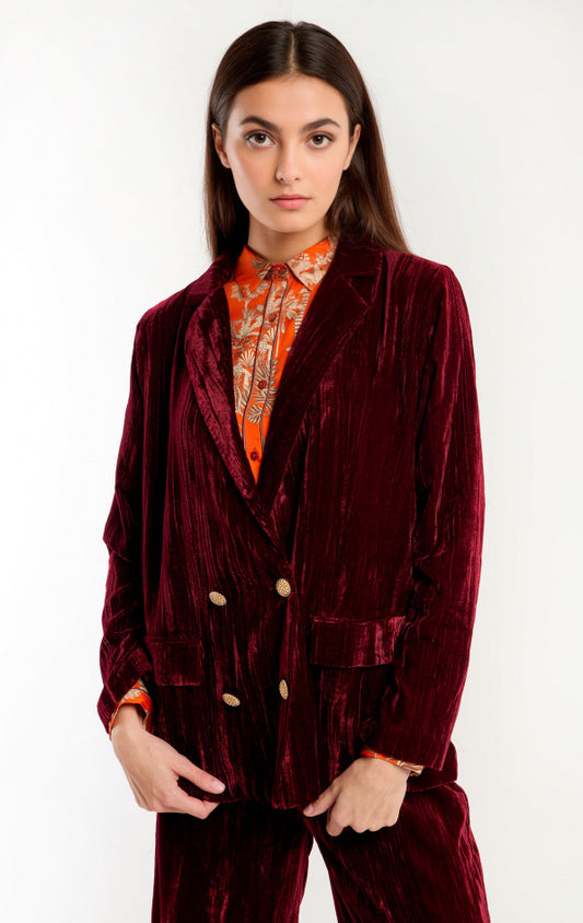 Jacket  Kim - Burgundy