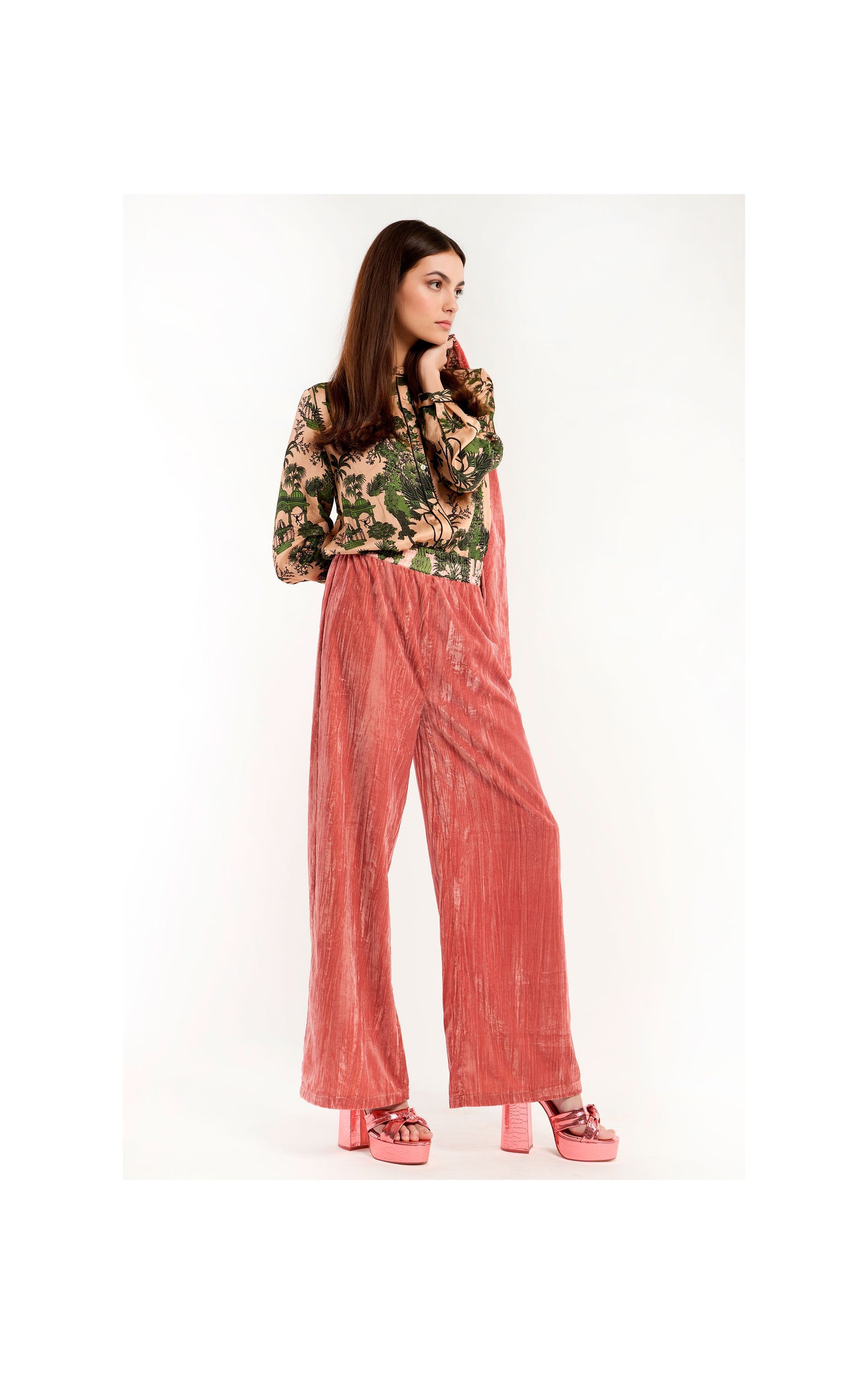 Trousers Koffi - Blush