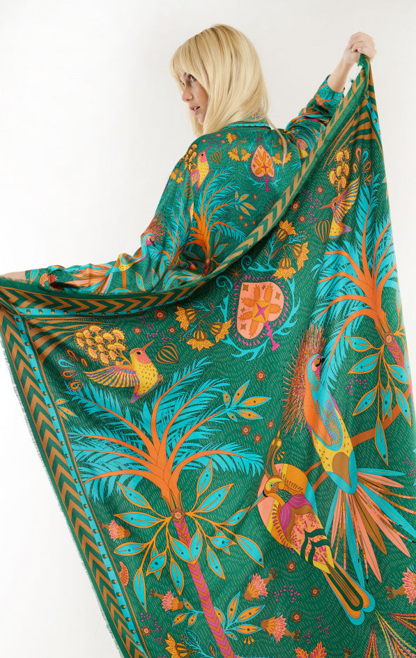 Scarf Magic India - Green