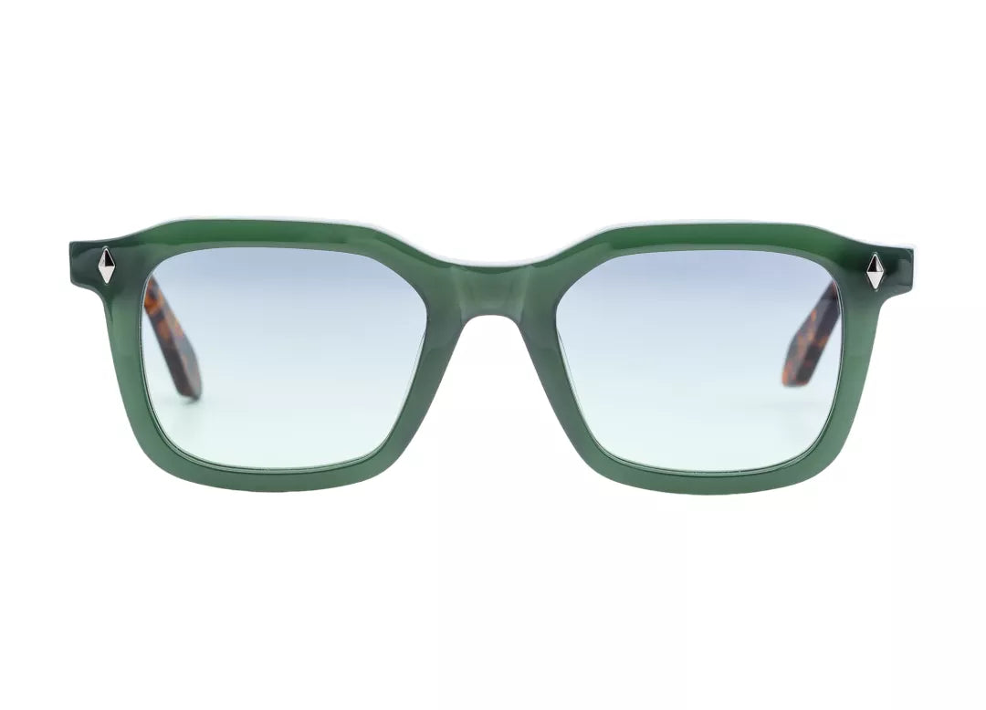 Edwardson Eyewear - Miyagi Khaki & Temples Dark Tortoise