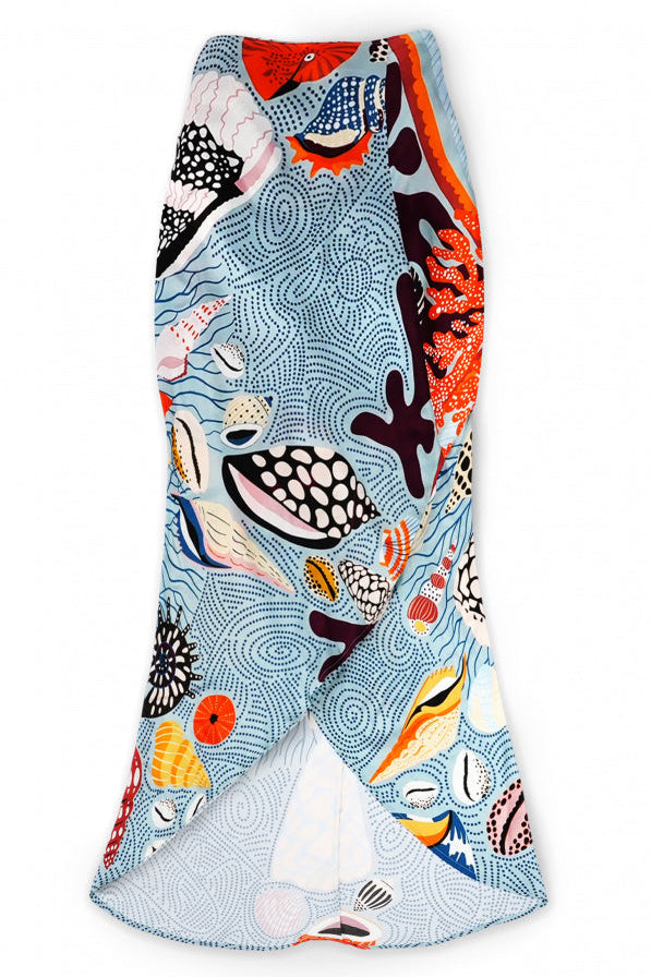 WILD - Skirt Neji - Blue