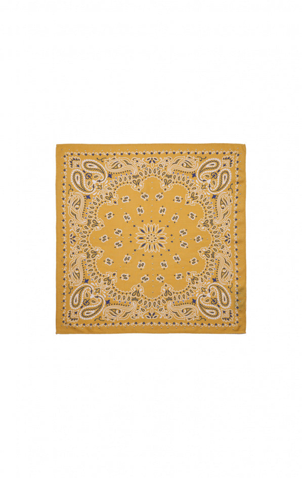 Mini Scarf Paisley - Camel