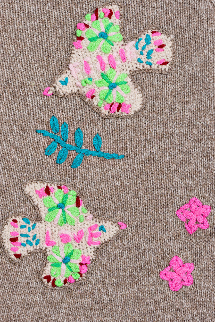 MA PETITE CAPSULE - Amulette taupe sweater