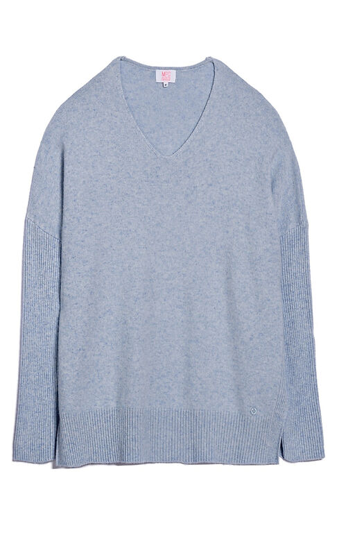 Fleur Bleu sweater - Blue