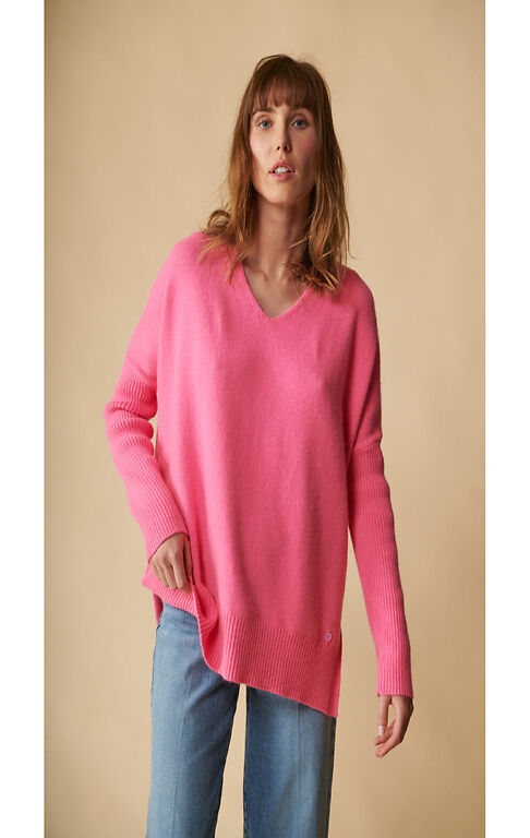 Fleur Bleu sweater - Pink