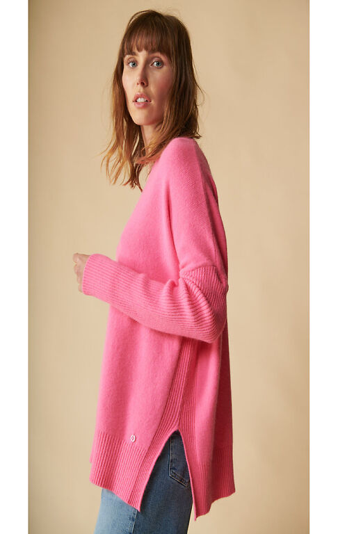 Fleur Bleu sweater - Pink