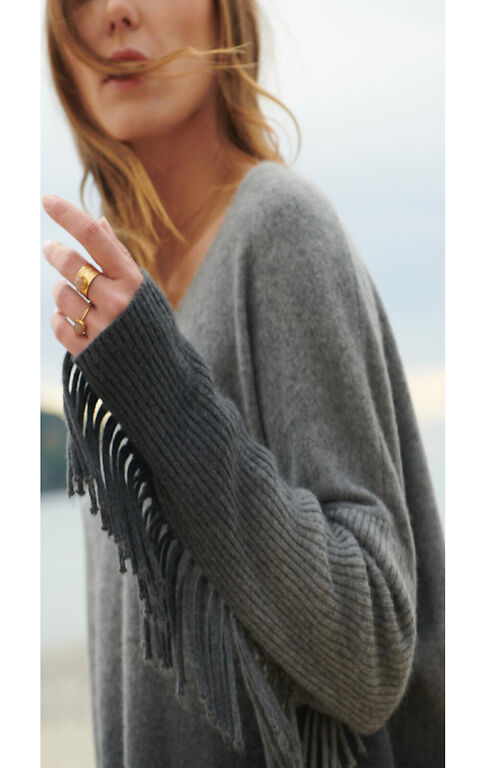 Good Vides Sweater - Grey