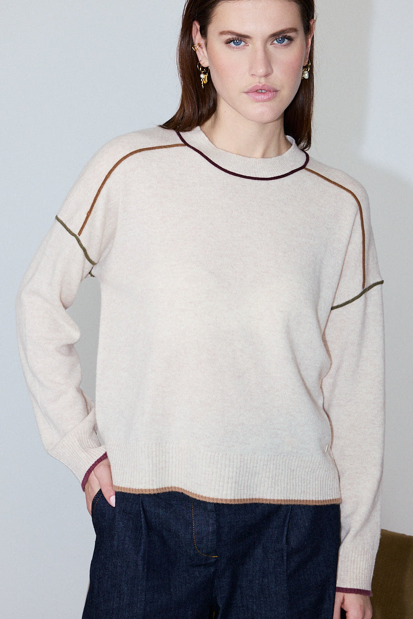 MA PETITE CAPSULE - Mystic Sand sweater