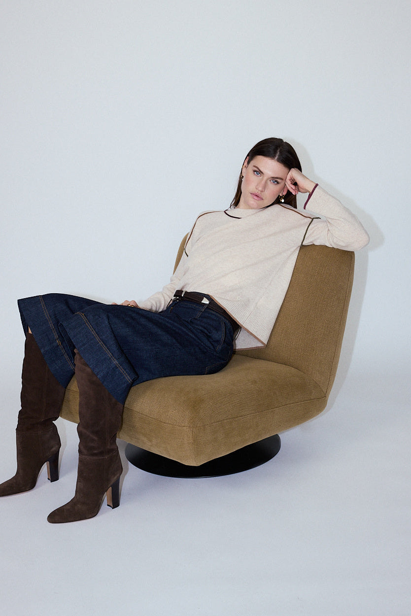 MA PETITE CAPSULE - Mystic Sand sweater