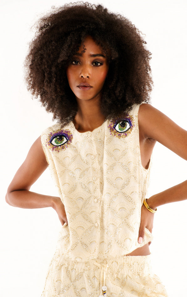 Vest Simeon - White