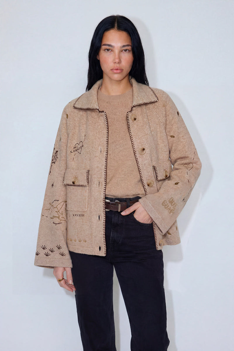 MA PETITE CAPSULE - Condor Beige Jacket